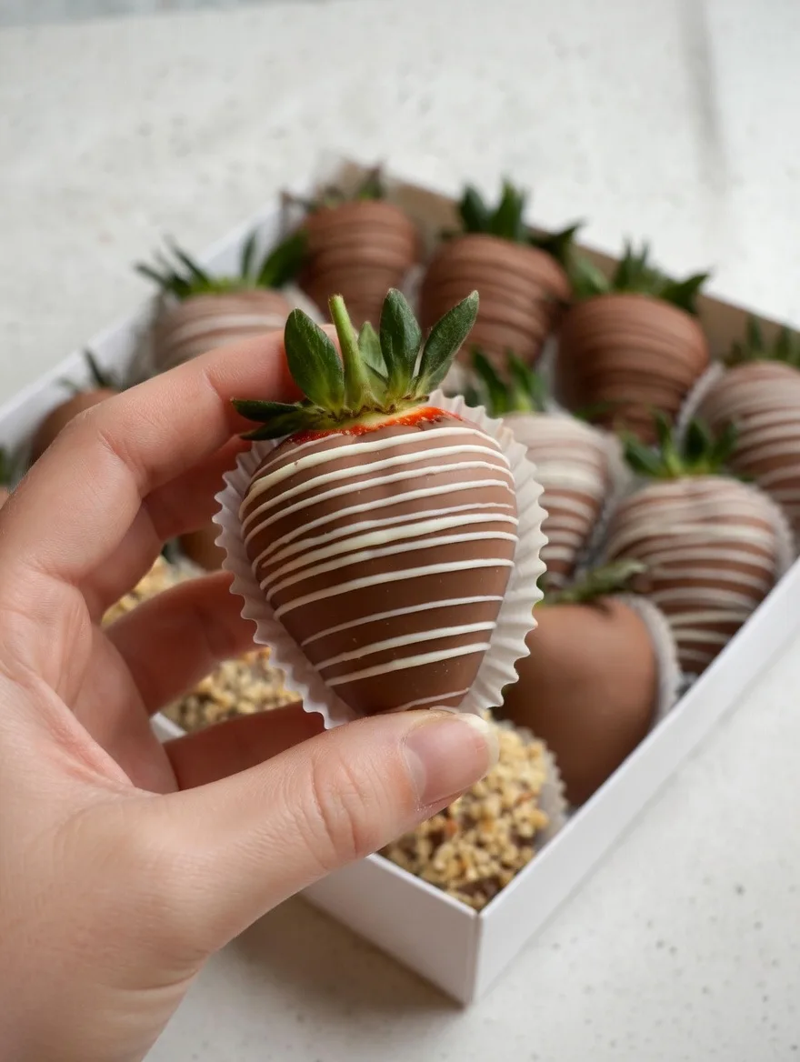 Клубника в шоколаде